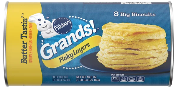 Pillsbury Grands! Flaky Layers Butter Tastin' Biscuits - 8 ct