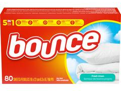 Bounce Fabric Sheets