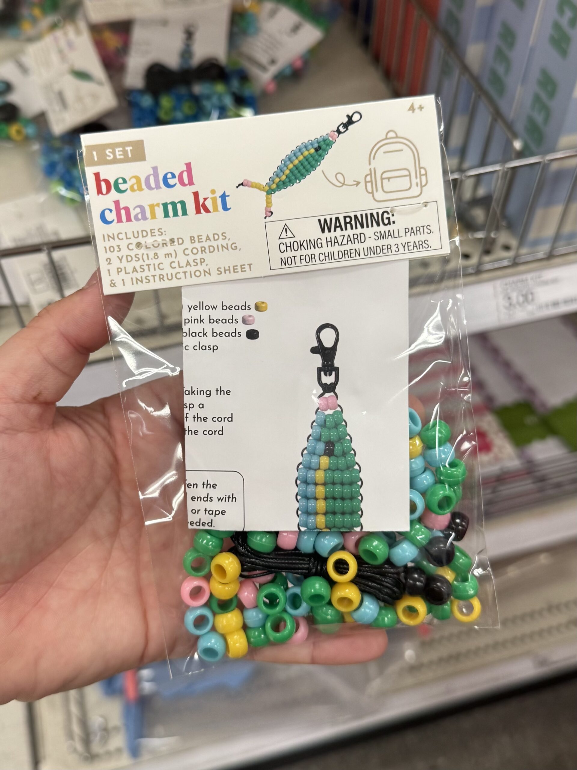 Do It Yourself Beaded Charm Kit Snakes - in store