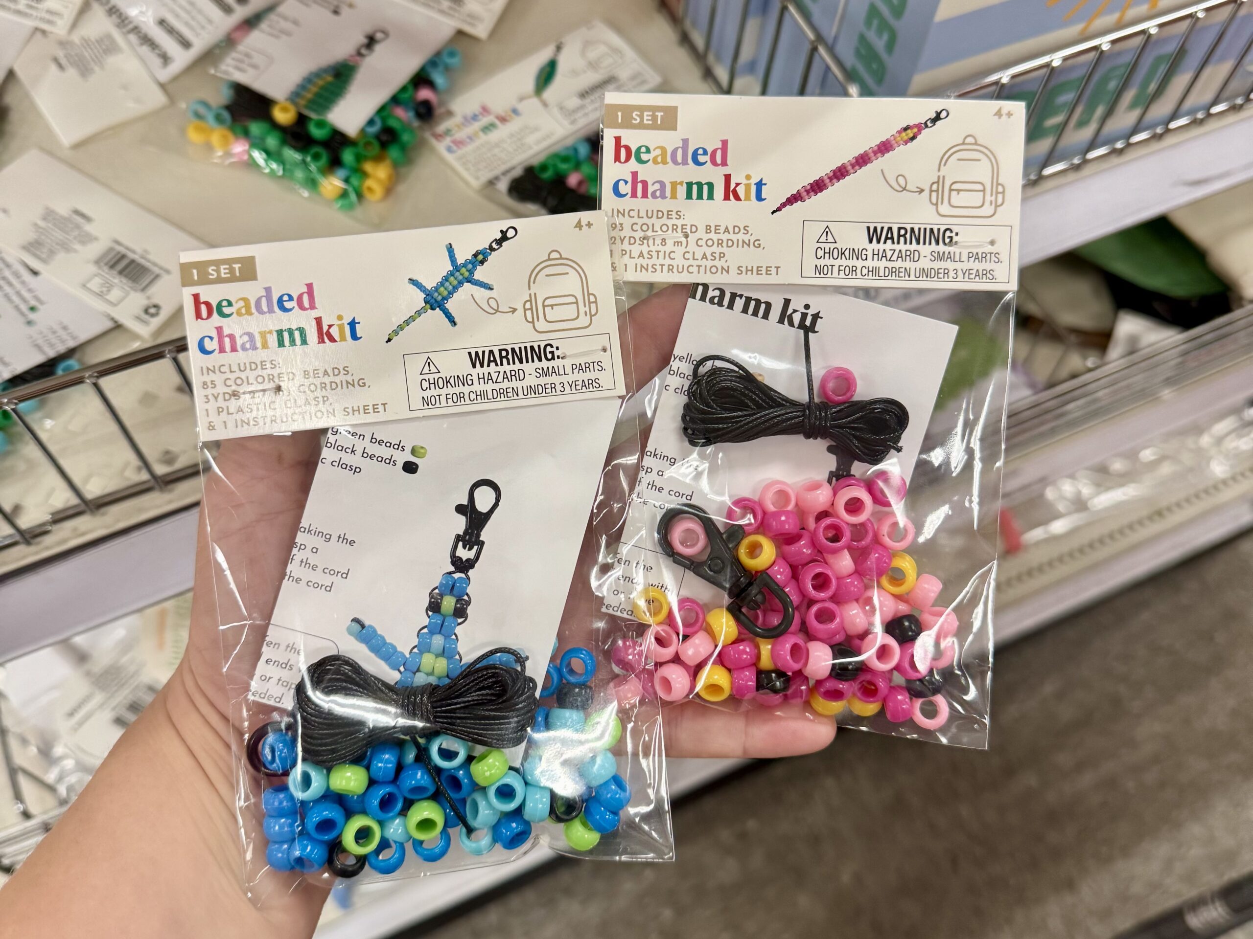 Do It Yourself Beaded Charm Kit Snakes - in store