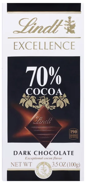 Lindt Excellence Dark Chocolate Candy Bar 70% Cocoa
