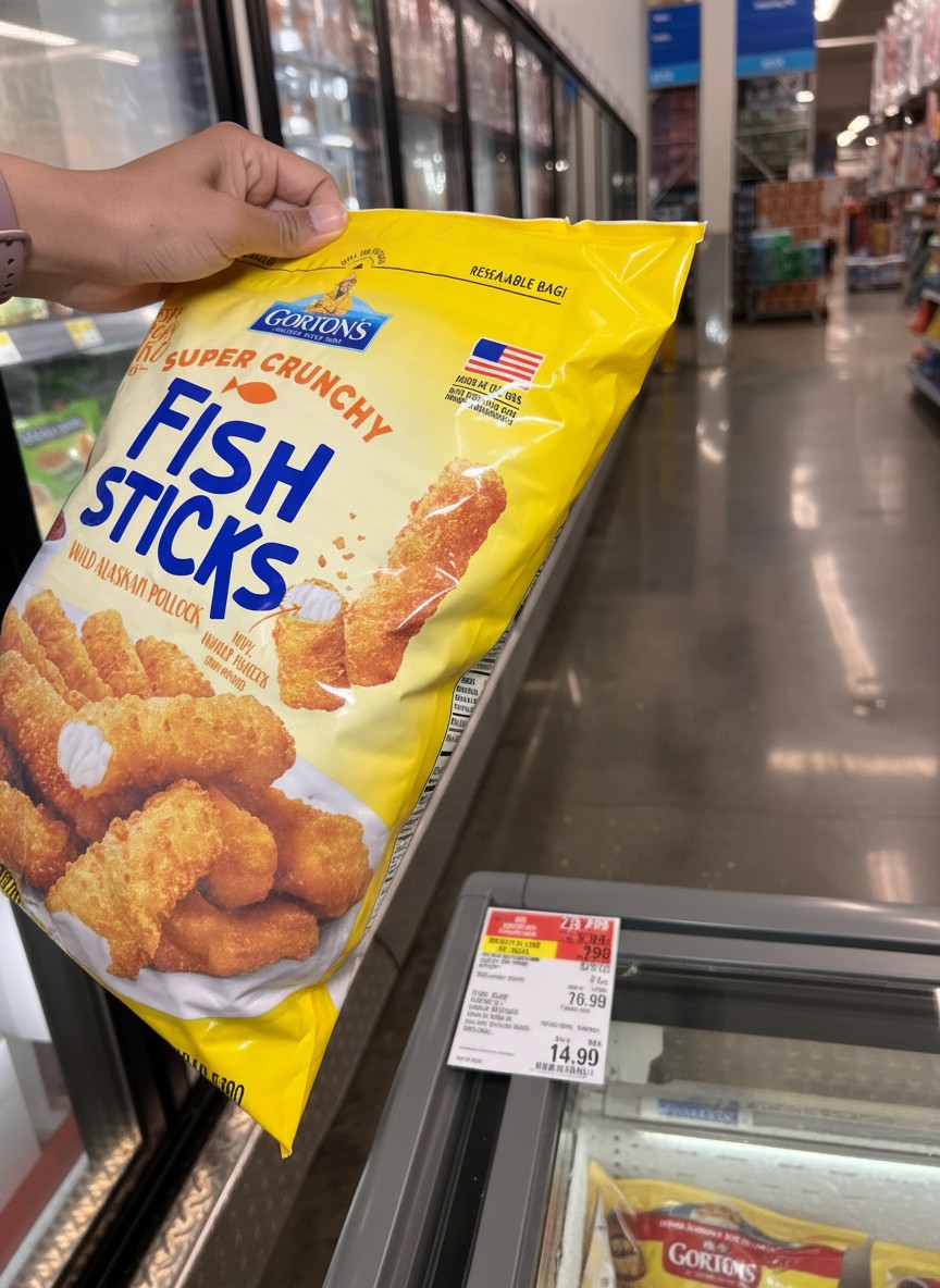 Gorton's Super Crunchy Fish Sticks Wild Alaskan Pollock