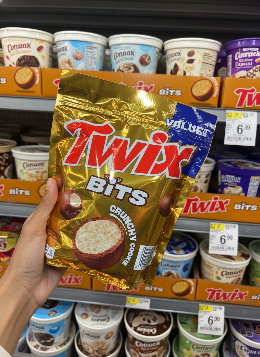 Twix Bits Crunchy Cookie