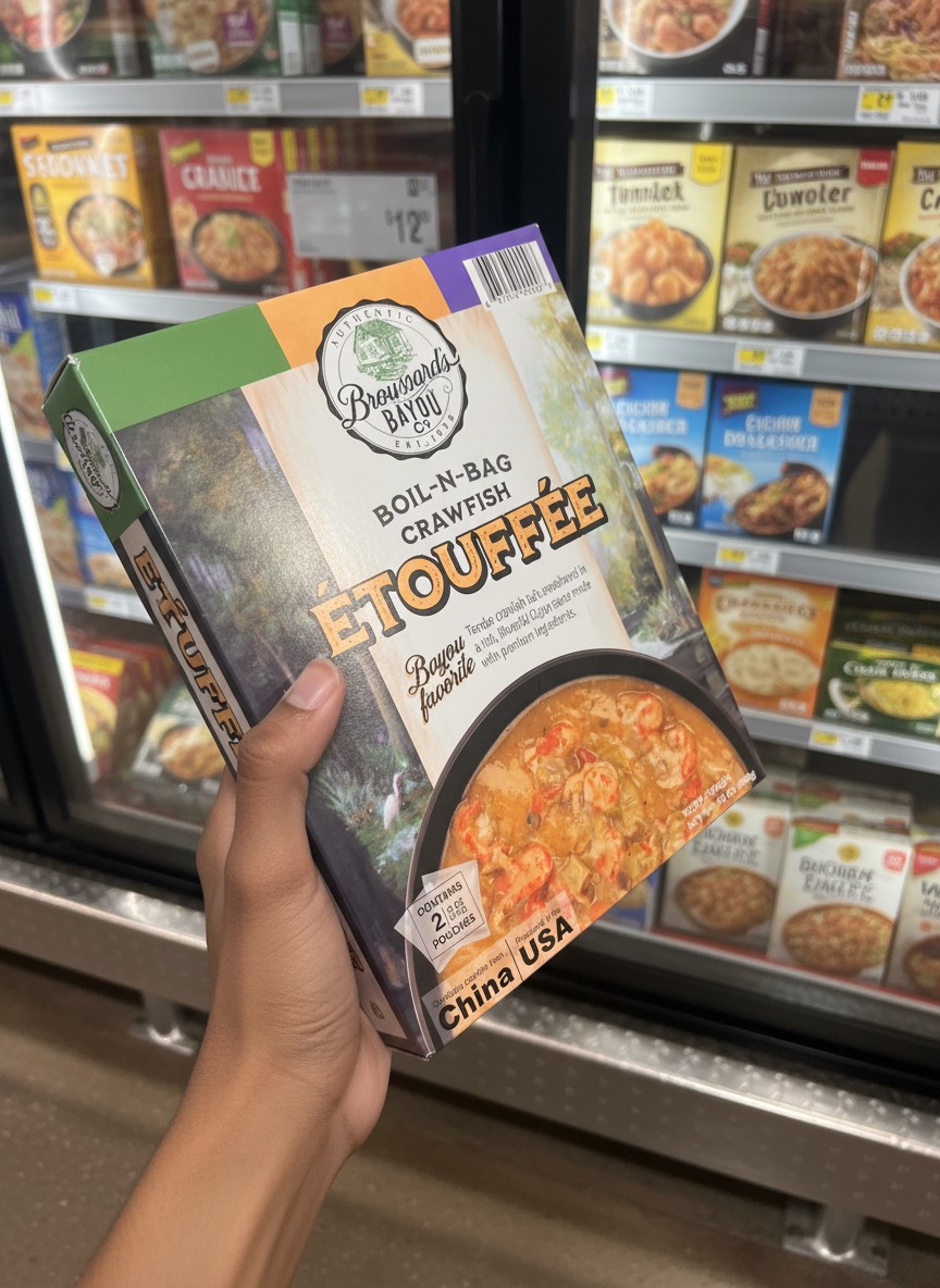 Broussard's Bayou Co. BOIL-N-BAG CRAWFISH ÉTOUFFÉE