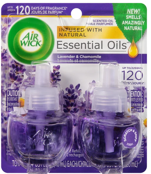 Air Wick Lavender & Chamomile Scented Oil Refills - 2 ct