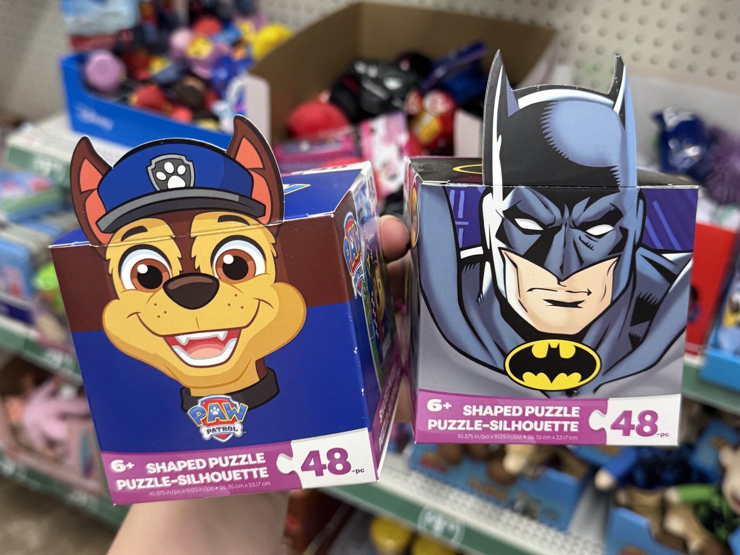 Character Puzzles and Toys - in store