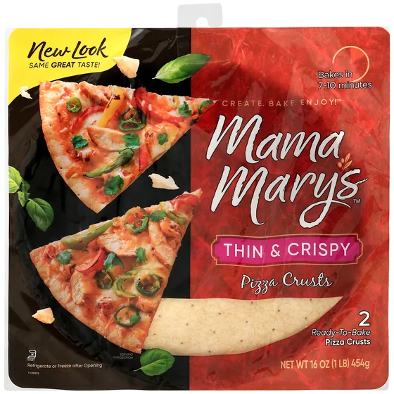 Mama Mary's Thin & Crispy Pizza Crusts - 2 ct