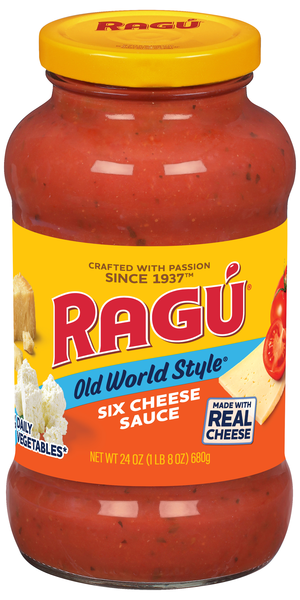 RAGU Chunky Six Cheese Pasta Sauce