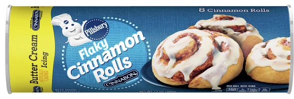 Pillsbury Flaky Cinnamon Rolls with Butter Cream Icing - 8 ct