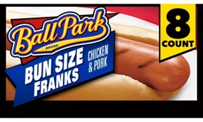 Ball Park Bun Length Classic Hot Dogs - 8 Count