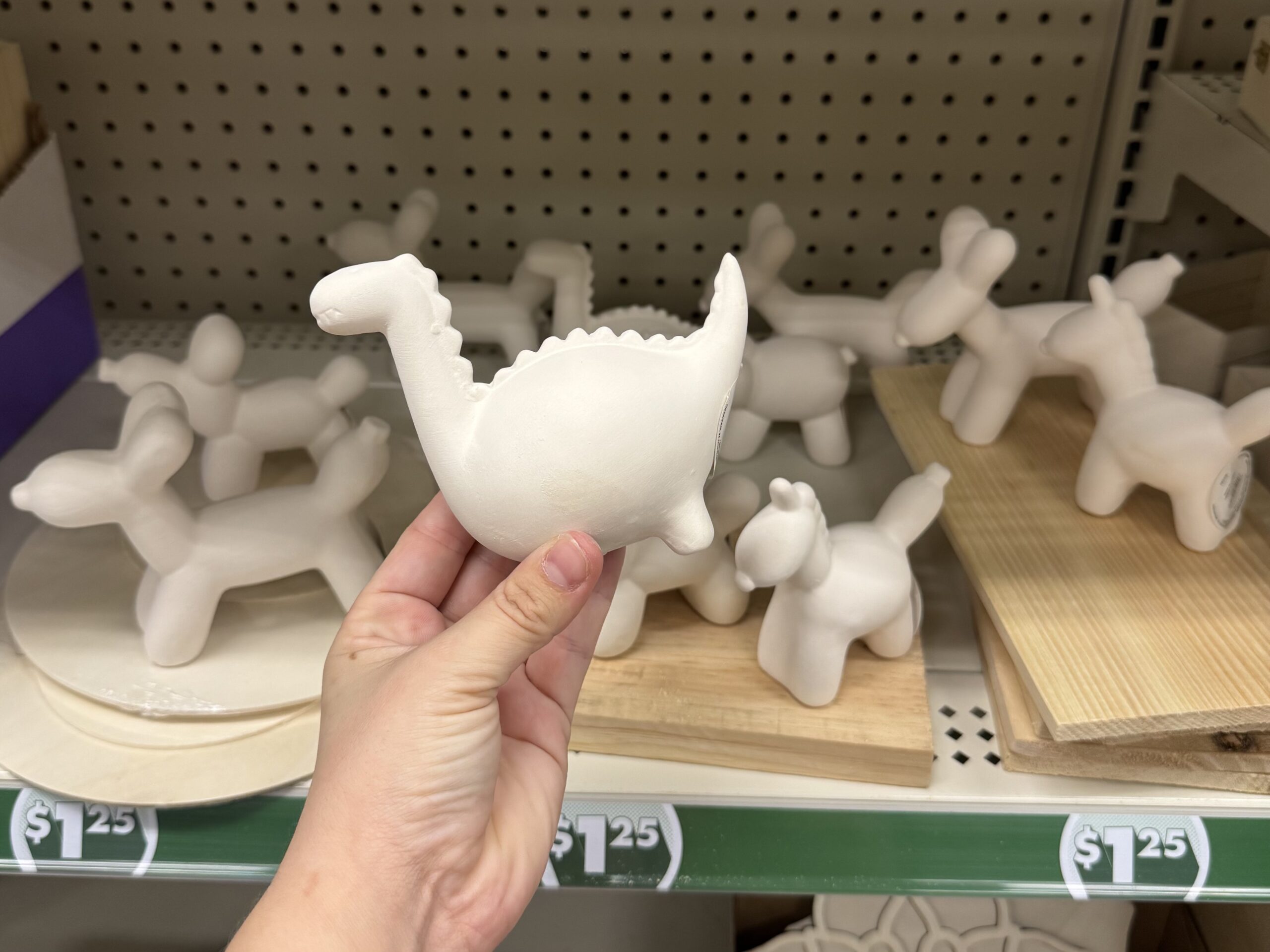 Unfinished Craft Supplies - in store