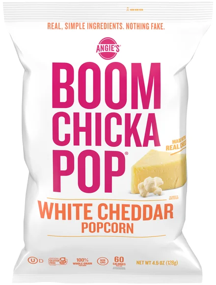 Angie's BOOMCHICKAPOP Gluten Free White Cheddar Popcorn