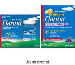 Non-Drowsy Claritin® or Children's Claritin®