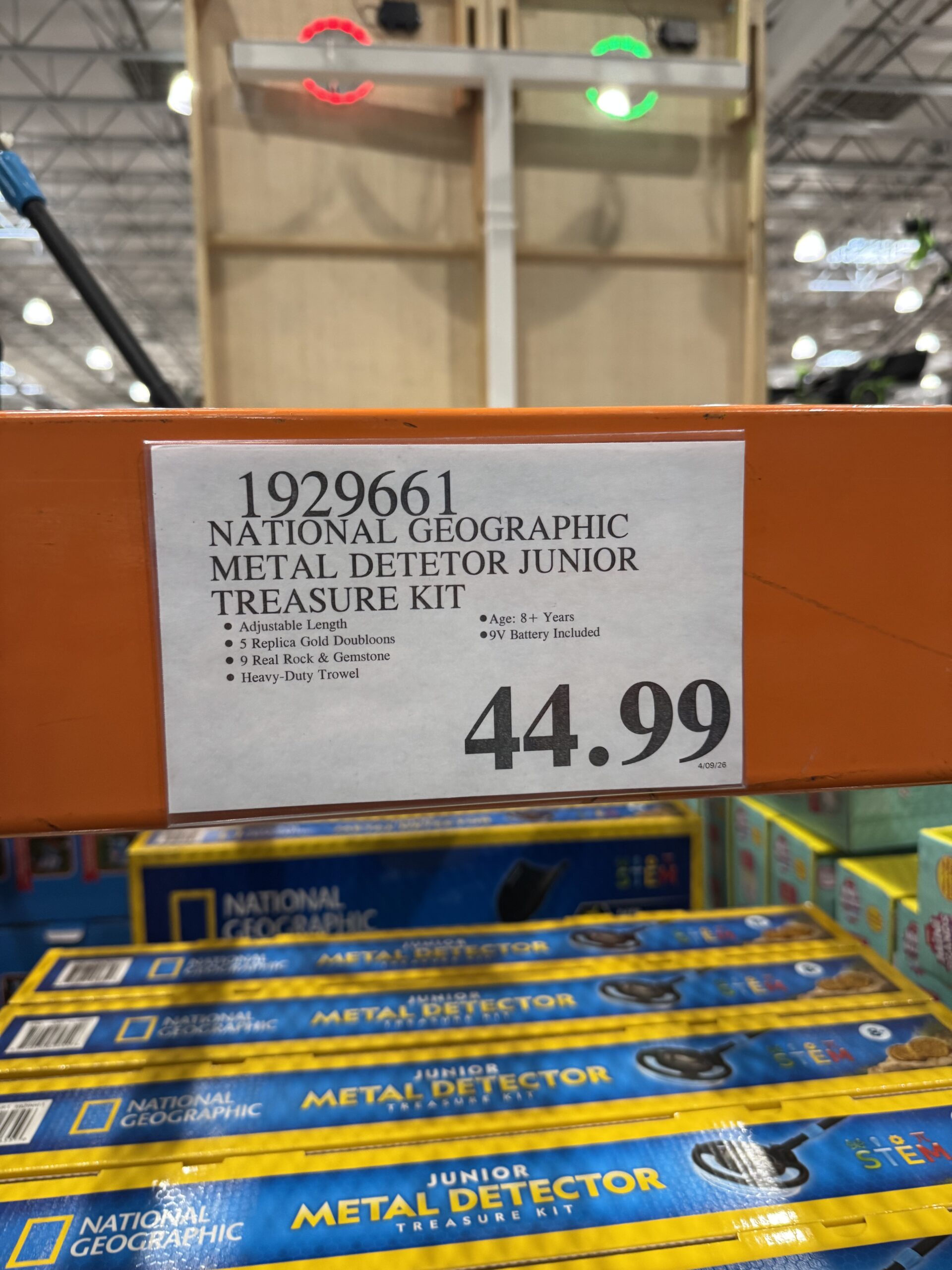 National Geographic Junior Metal Detector - price tag