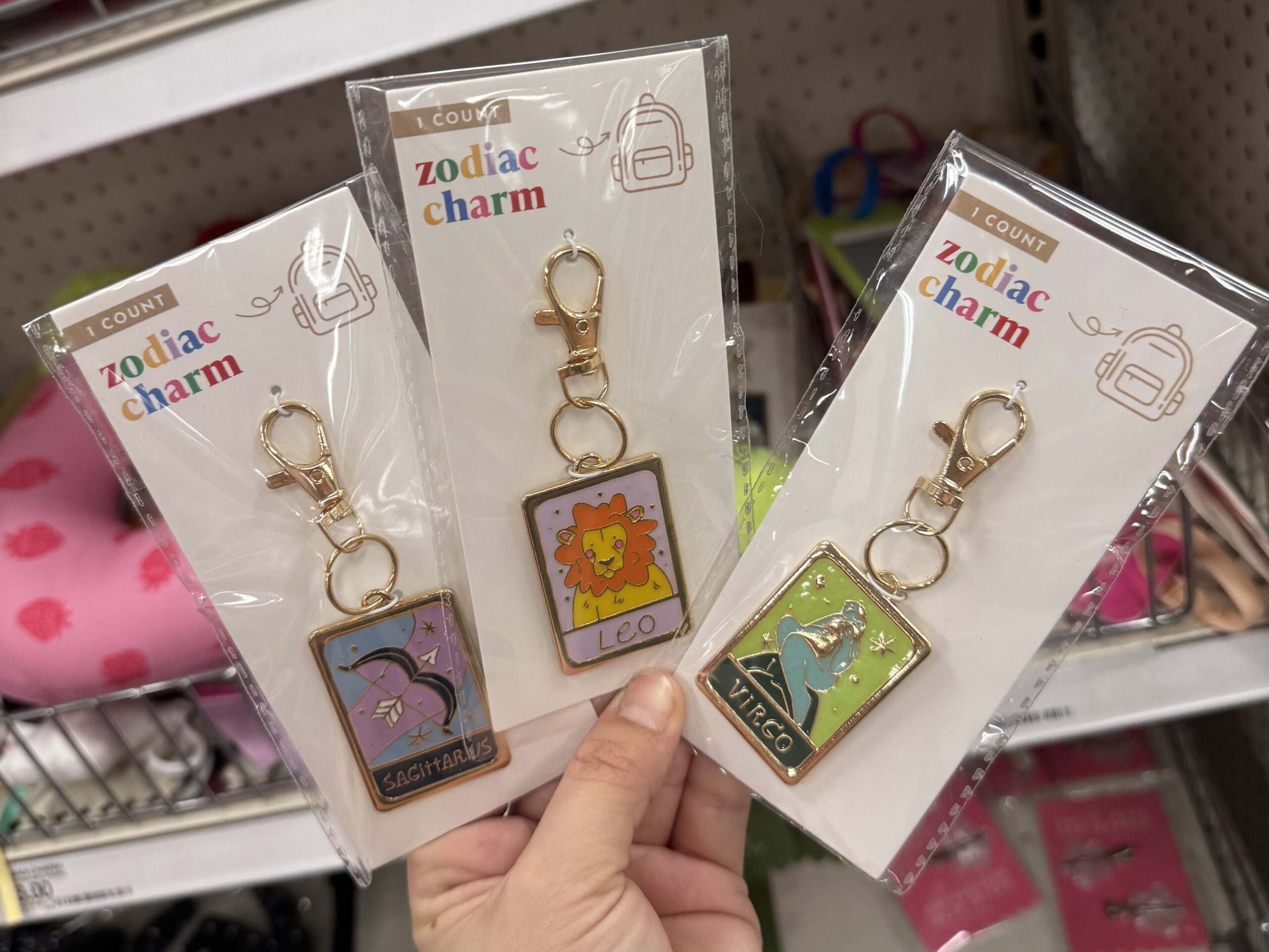 Zodiac Metal Charm Karma - Bullseye's Playground™ - in store