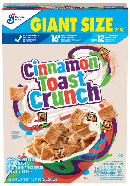 Cinnamon Toast Crunch Cinnamon Cereal Giant Size