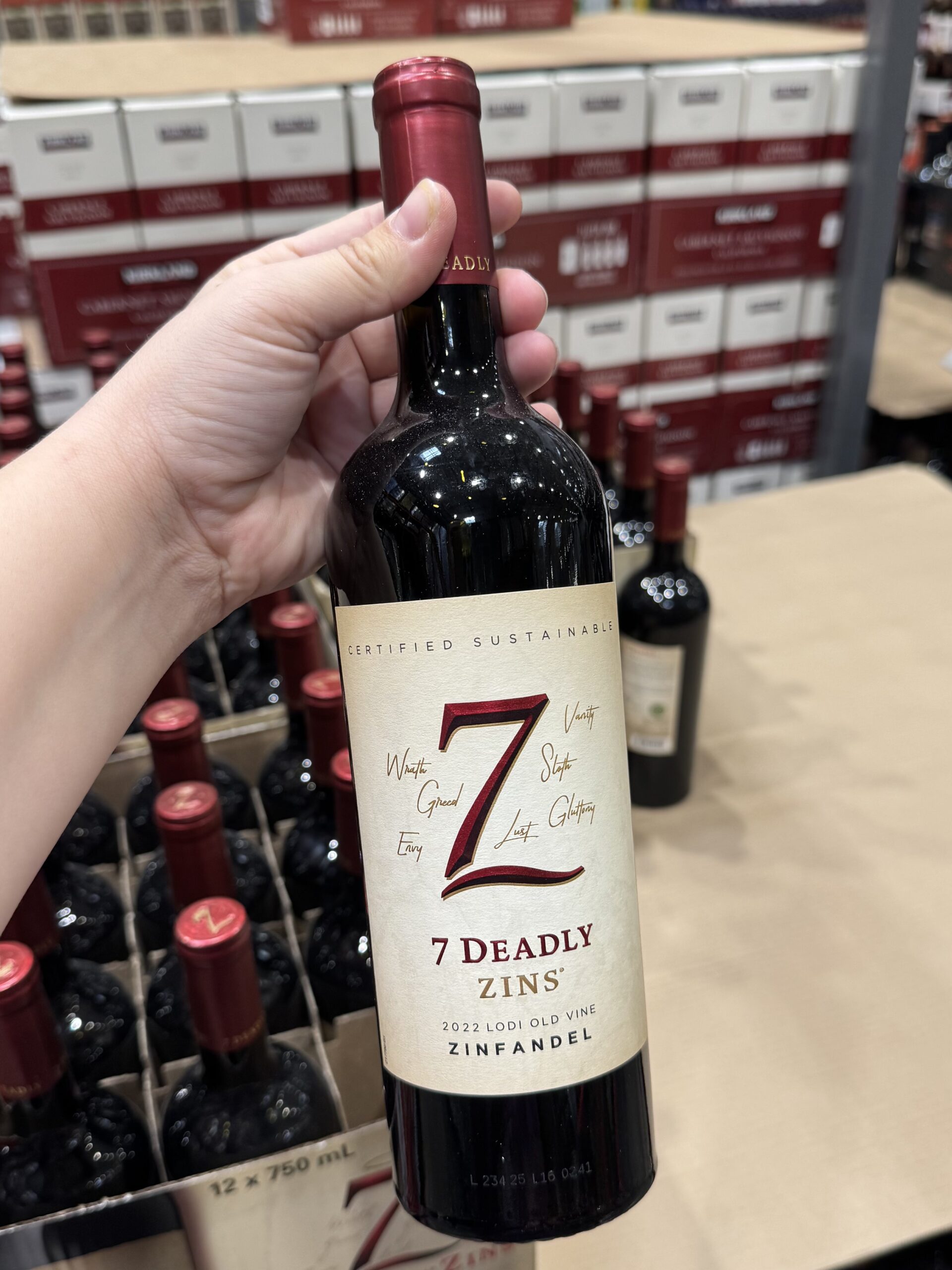 7 Deadly Zins Lodi Old Vine Zinfandel