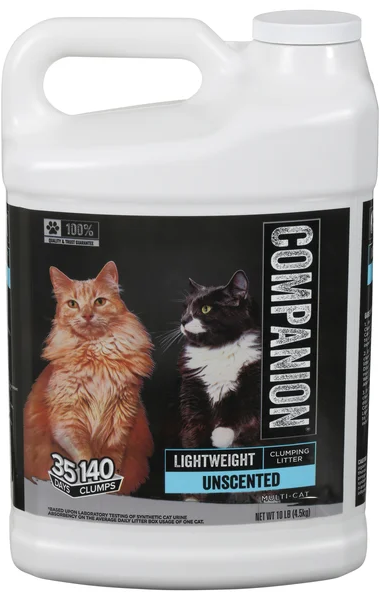 Companion Clumping Unscented Lightweight Multi-Cat Litter