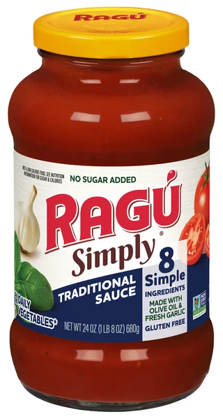 RAGU Simply No Sugar Added Traditional Pasta Sauce
