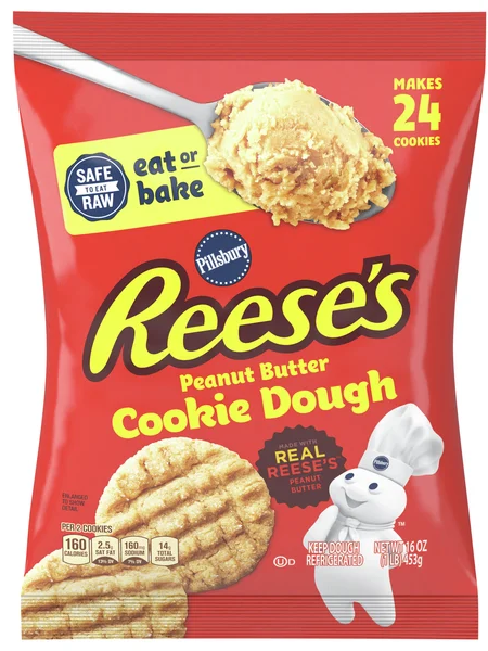 Pillsbury Reese's Peanut Butter Cookie Dough - 24 ct