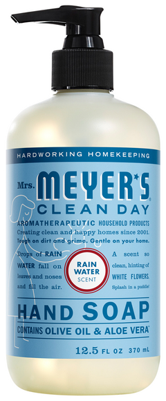 Mrs. Meyer's Clean Day Rain Water Scent Liquid Hand Soap Pump