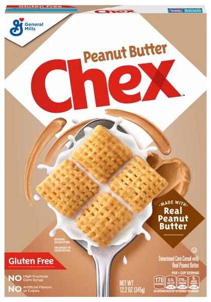 Chex Gluten Free Peanut Butter Sweetened Corn Cereal