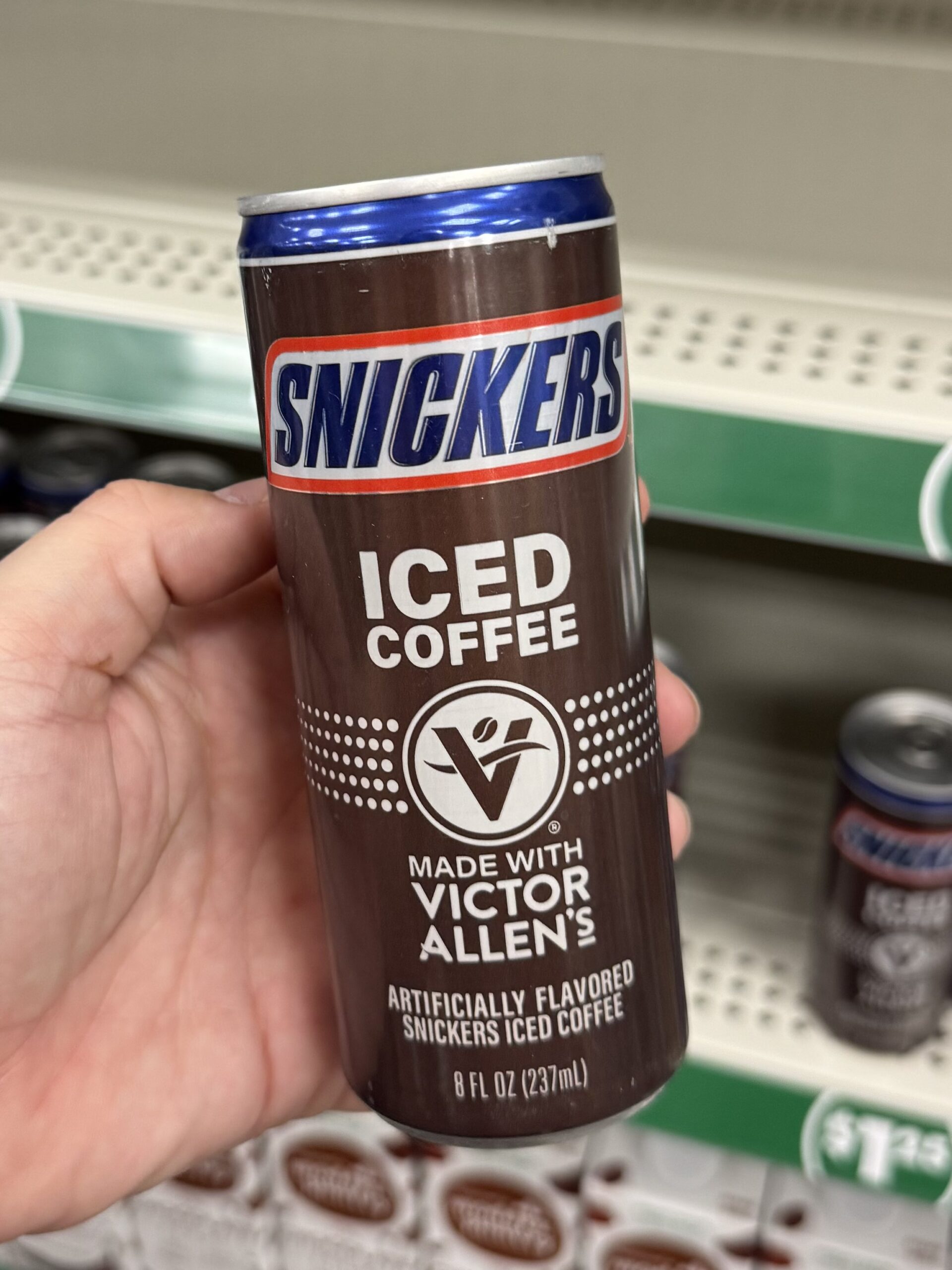 Victor Allen's Snickers Iced Coffee, 8-oz. - in store