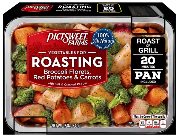 Pictsweet Farms for Grilling Broccoli Florets Potatoes & Carrots Frozen