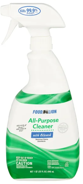 Food Lion All-Purpose Cleaner with Bleach