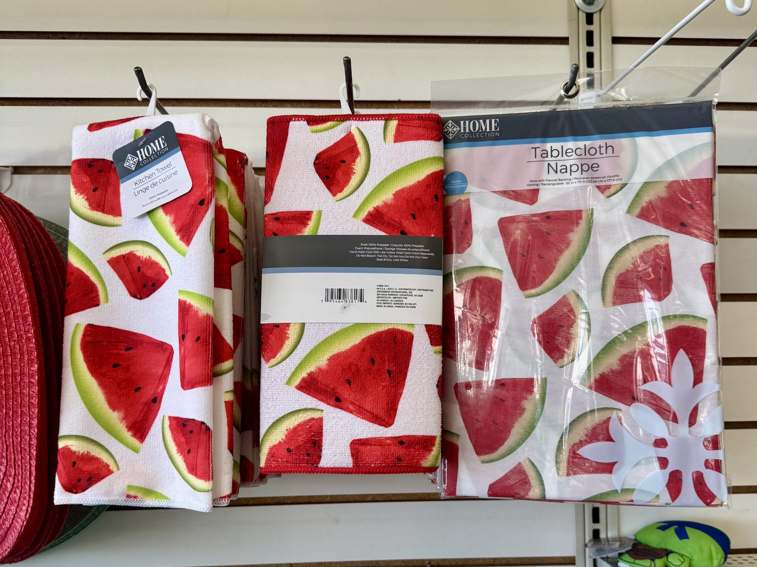 Watermelon Kitchen Linens - in store