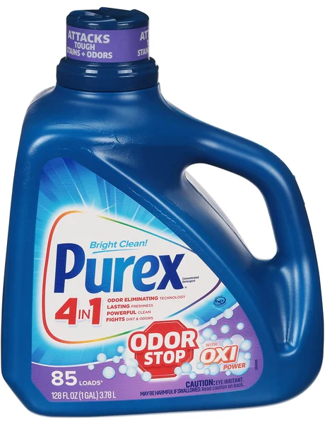 Purex 4-in-1 + Odor Stop Liquid Laundry Detergent