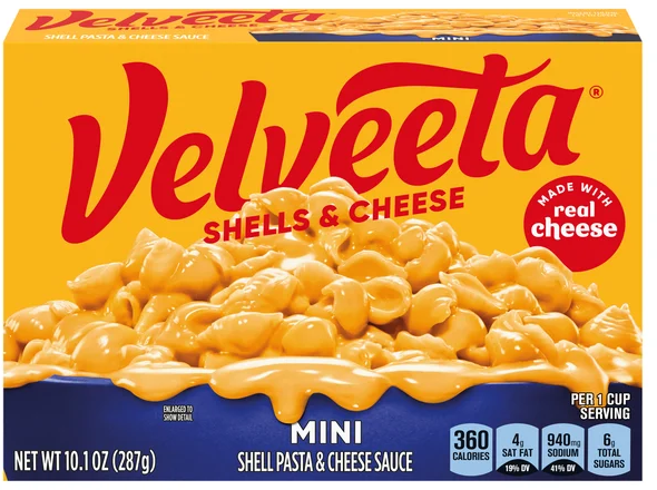 Velveeta Mini Shells & Cheese Pasta