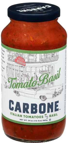 Carbone Tomato Basil Pasta Sauce