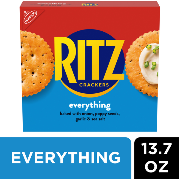 Ritz Everything Crackers, Snacks for Kids and Adults