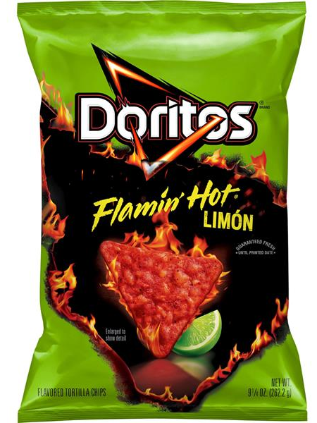 Doritos Flamin' Hot Limon Tortilla Chips