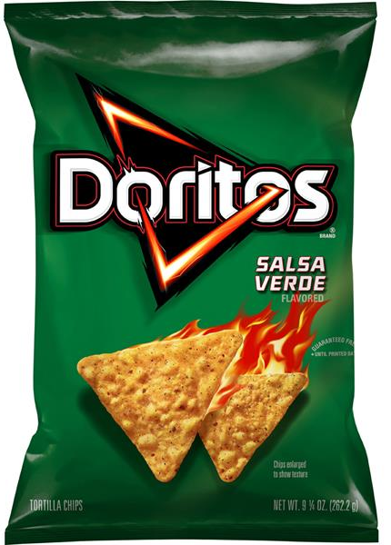 Doritos Salsa Verde Flavored Tortilla Chips