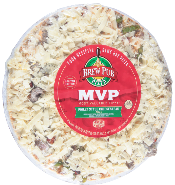 Brew Pub Pizza, MVP Philly Style Cheeseteak