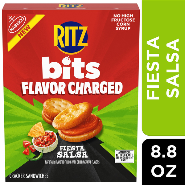 Nabisco Ritz Bits Flavor Charged, Fiesta Salsa