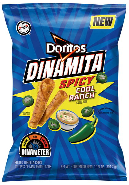 Doritos Dinamita Tortilla Chips Spicy Cool Ranch