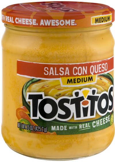 Tostitos Brand Medium Salsa Con Queso Dip