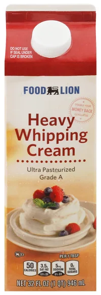 Food Lion Heavy Whipping Cream