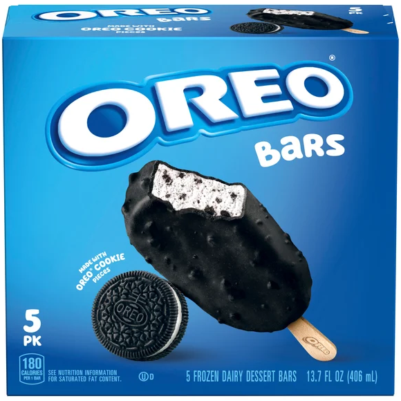 OREO Frozen Dairy Dessert Bars - 5 ct