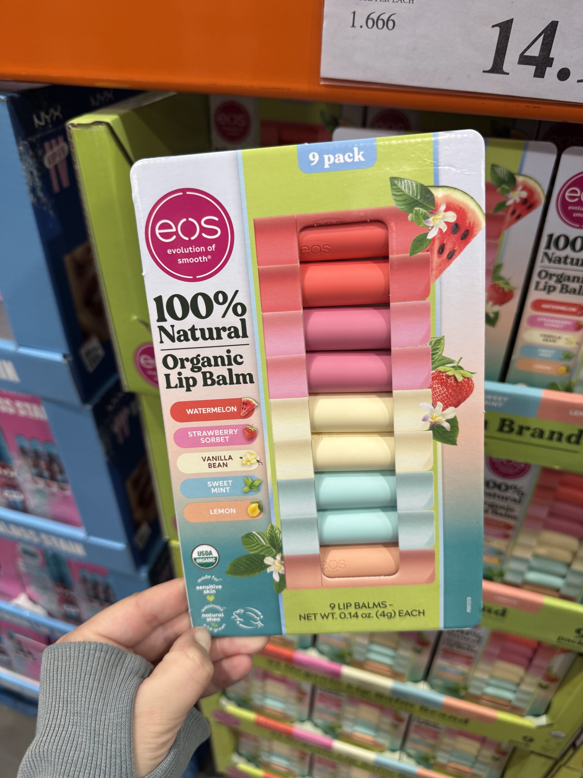 EOS 100% Natural Organic Lip Balm