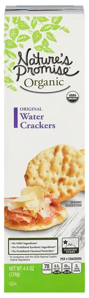 Nature's Promise Organic Original Water Crackers