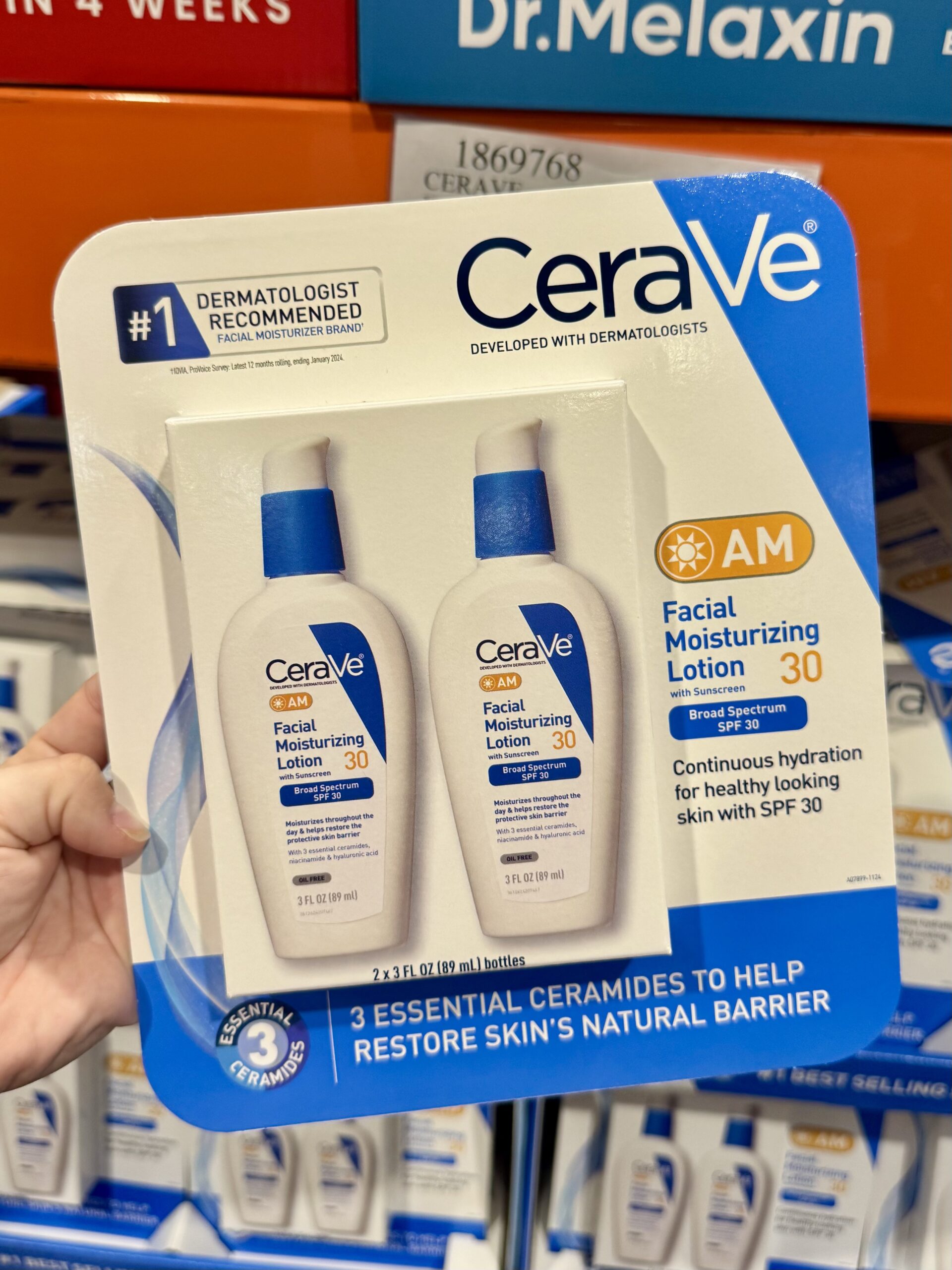 CeraVe AM Facial Moisturizing Lotion SPF 30