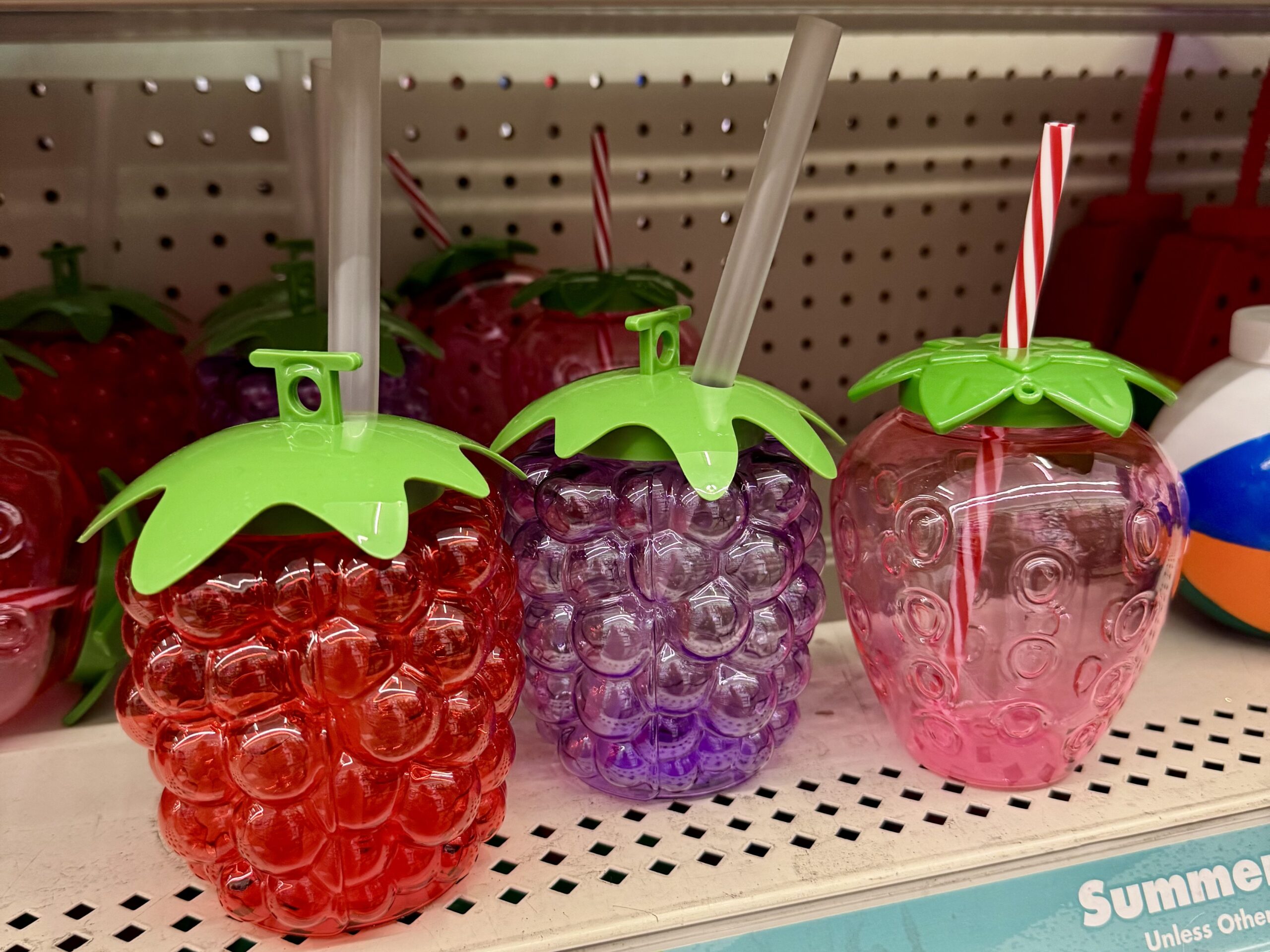 Summer Drinkware and Toys - in store