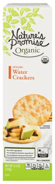 Nature's Promise Organic Sesame Water Crackers