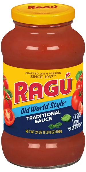 RAGU Old World Style Traditional Pasta Sauce