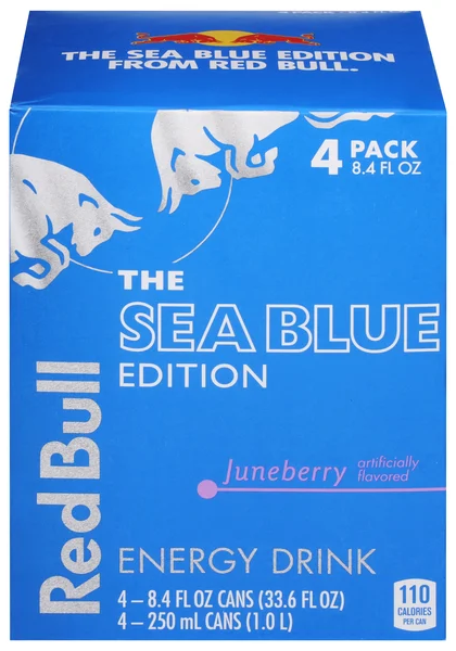 Red Bull The Sea Blue Edition Juneberry Energy Drink - 4 pk