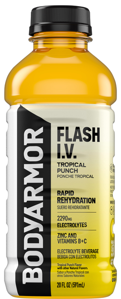 BODYARMOR Flash I.V. Tropical Punch Electrolyte Beverage
